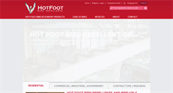 Desktop Screenshot of hotfoot.com