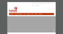 Desktop Screenshot of hotfoot.ie